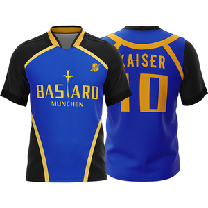 Set Personalizzato di Maglie da <span class=keywords><strong>Calcio</strong></span> Traspiranti con Trasferimento Termico, Logo, Nome e Numero Stampati, Maglietta da <span class=keywords><strong>Calcio</strong></span> <span class=keywords><strong>Personalizzata</strong></span> per Allenamento e Partite di Squadra - Product Image 5