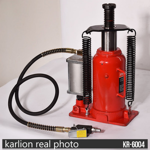 KARLION 20T CE Certified Manual &amp; <strong>Pneumatic</strong> Hydraulic Bottle <strong>Jack</strong> for <strong>Car</strong> &amp; Truck Repair Made of Durable Metal - Product Image 2