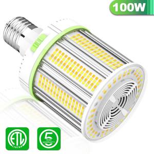 Ampoule LED ventilateur COB 100W/80W/60W CCT TUNABLE 4.5/5/5.7K E39 100-277VAC avec couvercle PC pour garage, entrepôt, éclairage de parking - Product Image 1