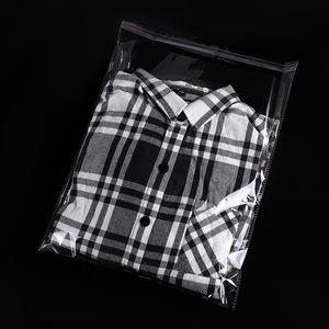 Customized transparent zipper storage bag, heavy-duty transparent plastic zipper packaging, Sma