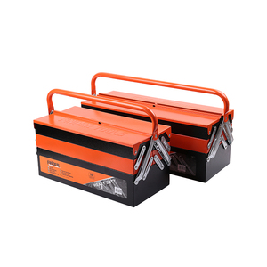 18" 21" Heavy Duty 5 Drawers Metal Tool Box With Single Handle,Portable Cantilever Tools box