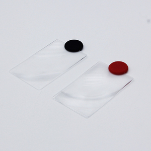Lupa para proveedor de teléfonos Tamaño de tarjeta de crédito Lente PMMA para regalos publicitarios - Product Image 1