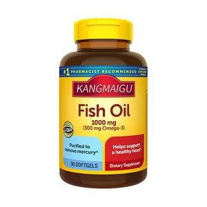 High Quality Healthcare Food Supplements Ocean Health1000mg Omega 3 300mg Fish Oil Softgel Wholesale Bulk Fish Oil