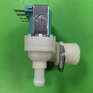 Válvula Solenoide Vertical de 90 Grados, Estilo Europeo, de Nylon 6/8, Una Entrada y Dos Salidas, para Entrada de Agua, Pieza para Electrodomésticos de Lavandería - Product Image 3