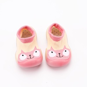 Calcetines de Felpa para Bebé con Diseño de Dibujos Animados, Ecológicos, con Suelas Antideslizantes, Gruesos para Invierno, <span class=keywords><strong>Primeros</strong></span> <span class=keywords><strong>Pasos</strong></span> para Niños de 0 a 3 Años, <span class=keywords><strong>Zapatos</strong></span> para Interiores - Product Image 1