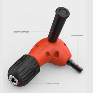 <span class=keywords><strong>Perceuse</strong></span> électrique <span class=keywords><strong>Mandrin</strong></span> à trois mâchoires Perçage à <span class=keywords><strong>angle</strong></span> droit Accessoires <span class=keywords><strong>d</strong></span>'outils électriques 1-10mm <span class=keywords><strong>Angle</strong></span> de perçage à 90 degrés - Product Image 3