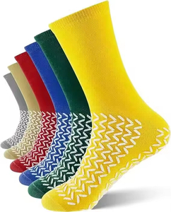 Custom Unisex Double Sided Tread Non Slip <b>Socks</b> Slip Stopping Safety <b>Socks</b> Wide Gripper <b>Socks</b> Men Women High Quality Wholesale - Product Image 5