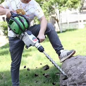 Taladro de roca hidráulico portátil al mejor precio, Taladro de Martillo de gasolina profesional con componente de Motor de núcleo para martillo de gato minero - Product Image 3