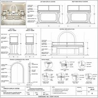 Présentoir à bijoux de luxe Yabo, vitrine murale pour bijouterie, kiosque de présentation de bijoux pour magasin de bijoux