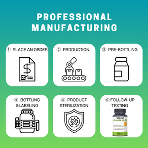 Kapsul <span class=keywords><strong>Vitamin</strong></span> K2-D3 Berbasis Tumbuhan OEM/ODM - Meningkatkan Penyerapan Kalsium, Mendukung Kesehatan Tulang & Jantung - Ramah Vegetarian - Product Image 6