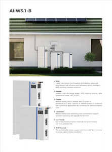 Deye-Paquete de batería de alta calidad Lifepo4 híbrido IP65 para electrodomésticos, paquete de batería de alta calidad, 15kw, 20kw, 48V, 51,2 V, 100ah, 200ah, Lifepo4, IP65, almacén en la UE - Product Image 6