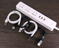 Cable de Carga Rápida Cantell USB-C a Micro USB con Conductor de Cobre Puro de 1M para Android y Computadora