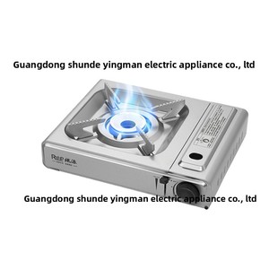 Réchaud <span class=keywords><strong>à</strong></span> gaz portable en acier inoxydable, alimenté au butane, 2600W, fabrication chinoise, vente en gros, restaurants commerciaux, établissements de restauration, camping en plein air - Product Image 2
