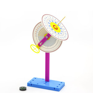 Modelo de Reloj Solar de Plástico para Producción Tecnológica a Pequeña Escala, Medición de Altura Solar, Set de Ayudas Didácticas de <span class=keywords><strong>Ciencia</strong></span> para Niños - Product Image 1