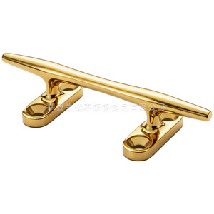 เสาเหล็กกลมชุบทองไทเทเนียมเงางาม วัสดุสแตนเลส 316 สำหรับงานทางทะเล - Product Image 3