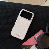 Coque de téléphone magnétique mate pastel style coréen, avec grande découpe pour appareil photo, antichoc pour iPhone 16 17 18 Pro Max, coque rigide fine