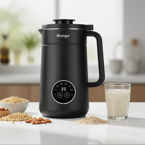 Machine à lait végétal Mooye 1000 ml 600 W en acier inoxydable avec contrôle électronique et fonction maintien au chaud - Product Image 2