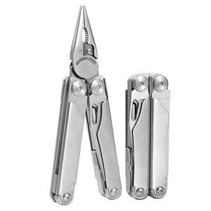 Tùy Chỉnh Công Nghiệp Cấp Ngoài Trời Cắm Trại Đa-Công Cụ Gấp Kìm Thép Không Gỉ Kéo Tuốc Nơ Vít Lưỡi Cưa Tập Tin OEM - Product Image 6