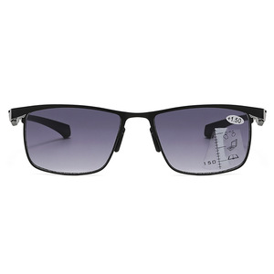 Vente chaude hommes <span class=keywords><strong>lunettes</strong></span> de soleil de lecture multifocales lumière bleue bloquant la <span class=keywords><strong>presbytie</strong></span> <span class=keywords><strong>lunettes</strong></span> de soleil lumière bleue Anti lecteur de soleil bleu - Product Image 2