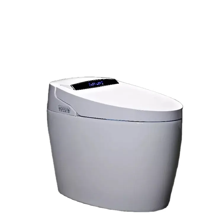 Best intelligent toilet electrique nightlight foot sensor flushing bathroom bowl ceramic toilet smart
