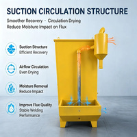 Four à flux et électrodes de type aspiration 100kg-500kg, 0-500 ℃