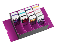 Boîte de rangement recyclable personnalisée pour cartes à collectionner sportives TCG/Magic/Mtg Boîte de rangement de cartes en cuir PU Magic Deck
