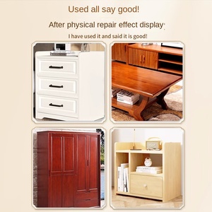 Muestra Gratuita de Pintura Renovadora para Madera Sólida, Pintura Autoaplicable a Base de Agua con Efecto de Grano de Madera, <span class=keywords><strong>Barniz</strong></span> que Cambia de <span class=keywords><strong>Color</strong></span>, Retoque para Decoración del Hogar para Madera Vieja - Product Image 1