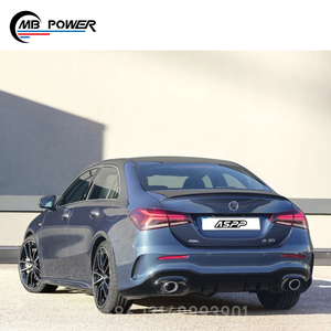 <span class=keywords><strong>A</strong></span> CLASS W177 A35สไตล์ด้านหลัง Diffuser Ehxaust เคล็ดลับซีดาน Hatchback <span class=keywords><strong>A</strong></span> Class W177 <span class=keywords><strong>A160</strong></span> A180 A250 To A35ด้านหลังท่อไอเสีย - Product Image 3