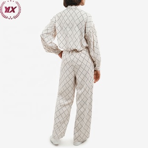 Conjunto de ropa islámica moderna e informal <span class=keywords><strong>para</strong></span> mujer, conjunto de 2 piezas con Top y pinturas, gran oferta - Product Image 4