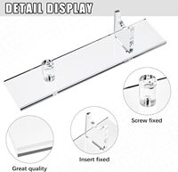 Présentoir de gros en acrylique pour couteaux à lame fixe, support de collection de bureau pour Dirk, Balisong, Switchblade, Buck 110, Kabar