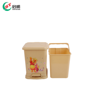 Cubo de Basura de Plástico, Duradero, Moldeado por Inyección de PP, Contenedor de Residuos para Cocina, Baño y Oficina - Product Image 1