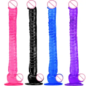 New Products Cute Long Tube Gigantes Animal Dildos For Women