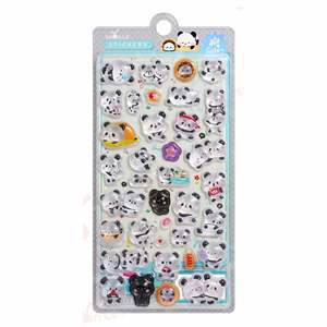 Pegatinas 3D de Panda en Relieve Estereoscópico para Niños y Adultos, Decoración de Pared con Animales Adorables, Fáciles de Aplicar, Divertidas Decoraciones Artísticas para el Hogar - Product Image 2