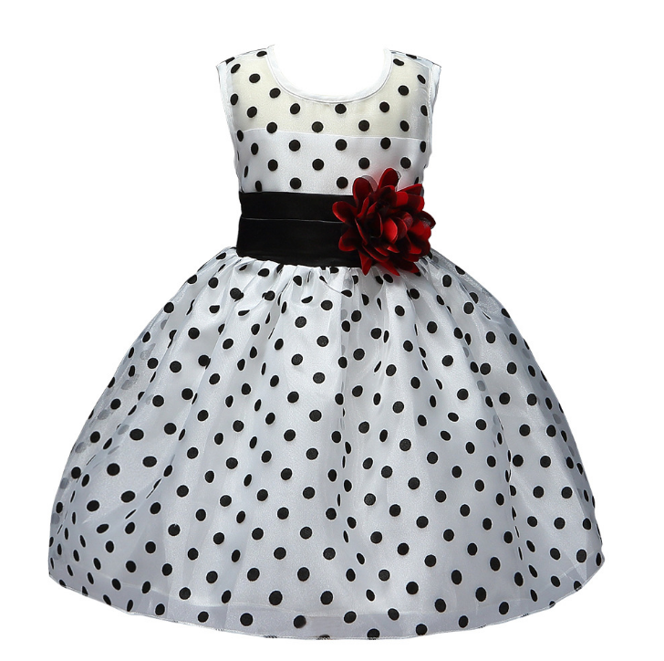 Robe d'été de princesse pour petite fille, vêtements Tutu