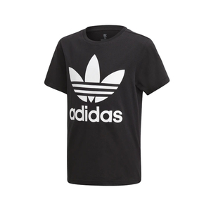 Adidas Originals trefoil เสื้อและเสื้อยืดเด็กชายกีฬาสีดำ/ขาว-100% ของแท้ - Product Image 1
