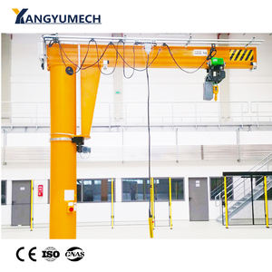 Low Profile Ausleger kran 1 Tonne 3m 180-Grad-Schaukel für die Installation von Lagerräumen mit begrenztem Platz - Product Image 2