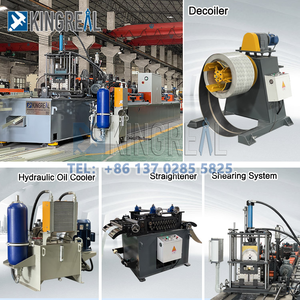 Akustik-Baffle Deckenrollenformmaschine 30 M/Min. U-Kanal-Rollenformmaschine Deckenproduktionslinie Verkauf Russland Italien - Product Image 2