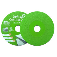 Disco de Corte Multiusos Dekton Industrial de Diamante para Mármol, Cerámica y Vidrio, Corte en Húmedo, OEM Personalizable, Soldado al Vacío, 115 mm