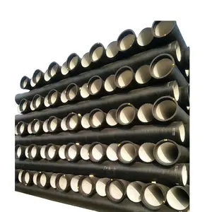 K9 100mm 150mm 200mm 450mm 500mm 600mm Diameter Water Supply Pipeline Round Ductile Iron Pipe