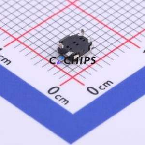 ST-1186L Tactile Switch SMD Switch Single Pole Single Throw Rectangle Button 2.4N Horizontal Mount - Product Image 2