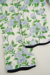 All'ingrosso <span class=keywords><strong>pigiama</strong></span> in <span class=keywords><strong>cotone</strong></span> <span class=keywords><strong>pigiama</strong></span> abbigliamento da notte personalizzato stampa floreale Casual set pigiami di bambù manica lunga - Product Image 4