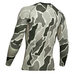 Camiseta de Manga Larga para Hombre, con Estampado de Camuflaje por Transferencia Térmica, Compresión, Rendimiento, Ecológica, de Secado Rápido, Precio al por Mayor, Personalizable - Product Image 2