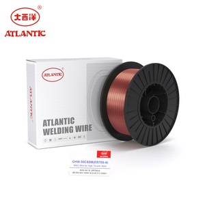 ATLANTIC OEM AWS ER70s-6 0,8 mm 1,0 mm 2,4 mm Koolstofstaal Opper-geplateerde GAS-afgeschermde lasdraad Mig ER70s-6 lasdraadstaaf - Product Image 2