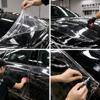 Protection personnalisée en TPU PPF invisible, anti-rayures, 95% anti-UV, 90% anti-IR, épaisseur 157µm pour carrosserie de véhicules professionnels 5 places
