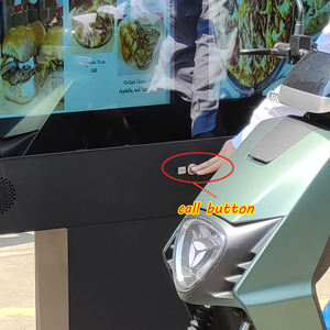 KFC Restoran 49 55 65 75 Inci Layar Sentuh Cashless POS Makanan Cepat Saji Pesanan Mandiri Bayar Mesin Penjual Otomatis Kios Pemesanan Luar Ruangan - Product Image 1