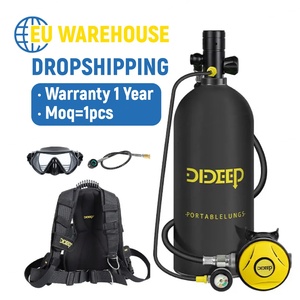 CE Approved 3L Scuba Diving <b>Tank</b> Set High Pressure Aluminium 30-50 Minutes Air Oxygen <b>Divers</b> EU Warehouse Drop Shipping - Product Image 2