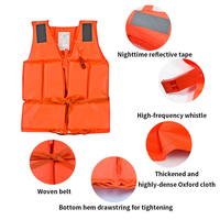 Gilet de sauvetage professionnel pour adultes à haute flottabilité pour la navigation de plaisance, la pêche, la natation, le sauvetage automobile, équipement de flottation pour la sécurité personnelle