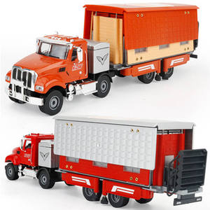 Miniature de <span class=keywords><strong>voiture</strong></span> de tourisme à deux places en métal moulé sous pression, jouets de simulation de vacances, modèle de camion <span class=keywords><strong>caravane</strong></span> à l'échelle 1:50 - Product Image 2
