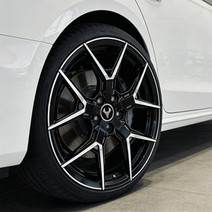 Jantes forgées en aluminium noir brillant personnalisées GRAYFOX 17 18 19 20 22 pouces 5x112 5X114.3 pour <span class=keywords><strong>Vossen</strong></span> BMW M3 G80 G81M4 F80 F82 - Product Image 4