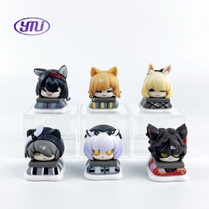 Figura de acción de PVC de Arknights, juguete de anime de dibujos animados, linda caja sorpresa, figura de <span class=keywords><strong>manga</strong></span>, manualidades de plástico para cumpleaños - Product Image 3